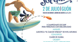 Cartel Surf Solidario 2016
