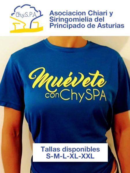 Camiseta solidaria "muévete ChysPA