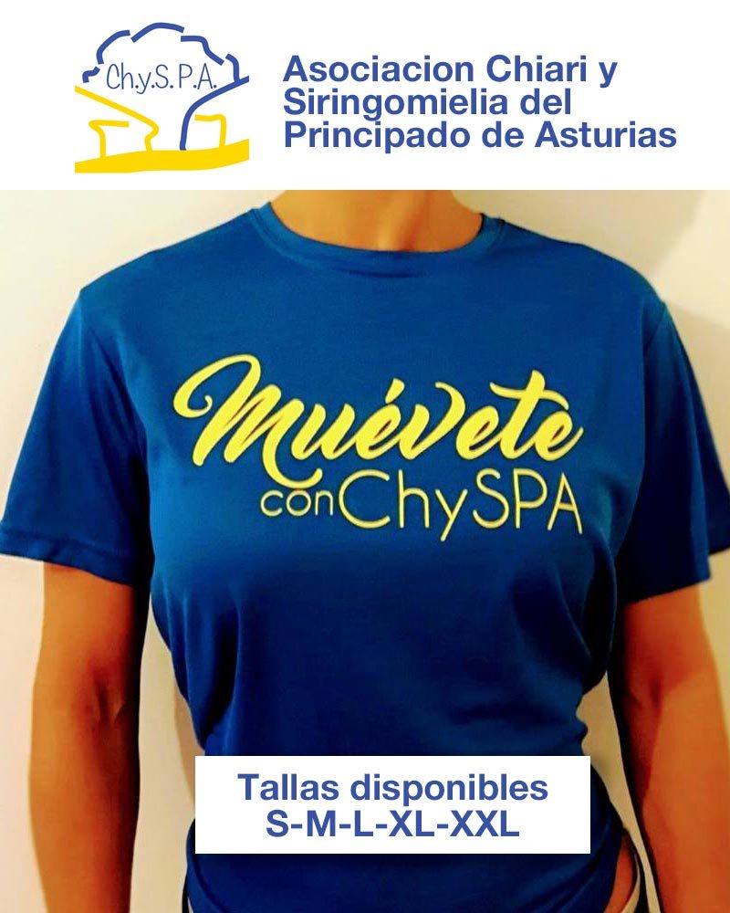 Camiseta solidaria "muévete ChysPA